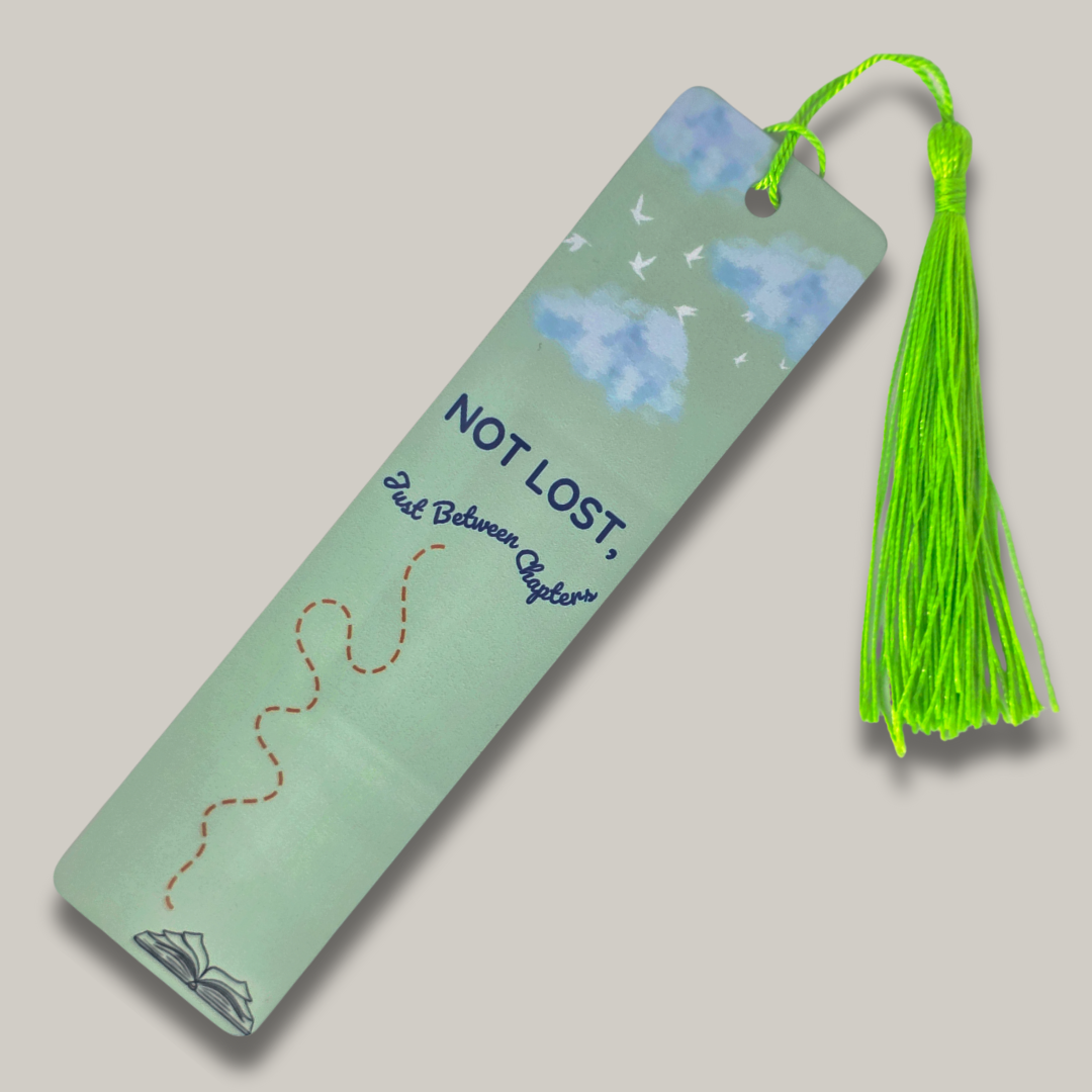 Booked & Unbothered: Witty Aluminum Bookmarks