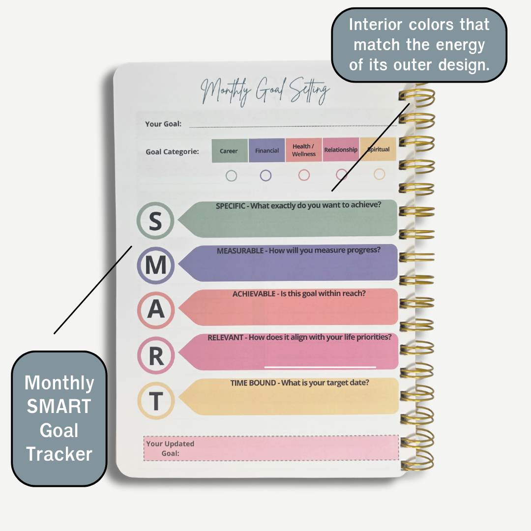 šø Quiet Power ā Goal Getter Planner