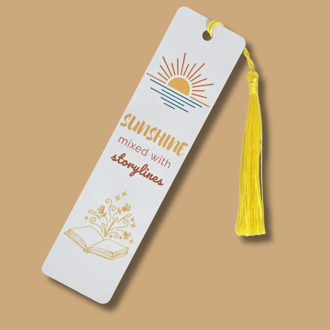 “Sunshine Mixed with Storylines” Bookmark