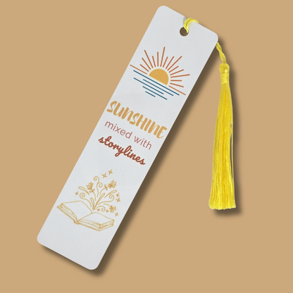 “Sunshine Mixed with Storylines” Bookmark