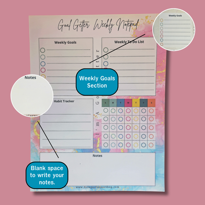 🌊 Ease Into It – Lightwork &amp; Legacy Notepad