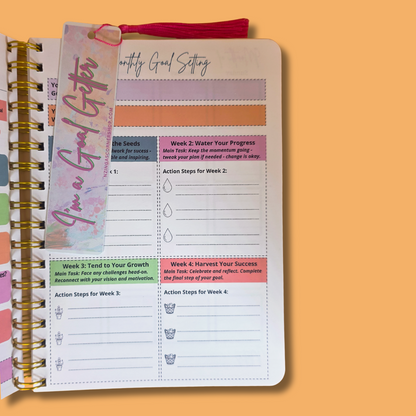 🎨 Unapologetic Energy – Goal Getter Planner