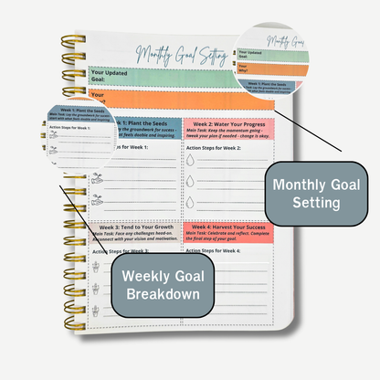 🌊 Lightwork &amp; Legacy – Goal Getter Planner