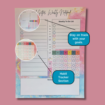🌊 Ease Into It – Lightwork &amp; Legacy Notepad