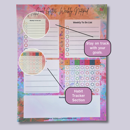 🎨 Get Loud With It – Unapologetic Energy Notepad
