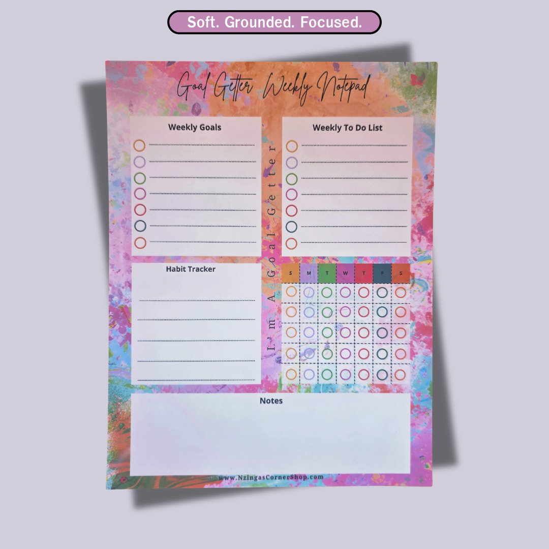 🎨 Get Loud With It – Unapologetic Energy Notepad