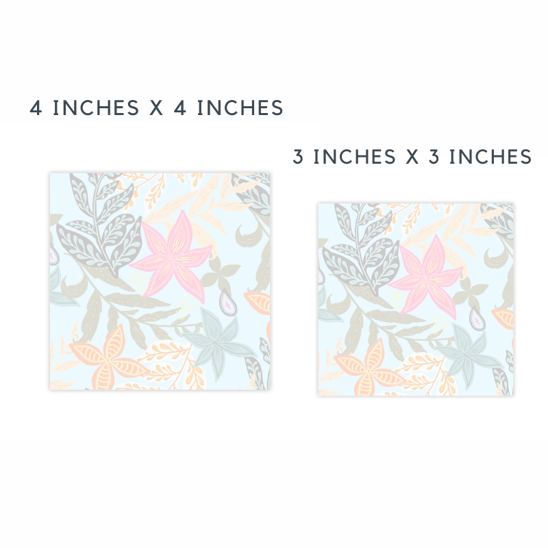 Floral Shores Post-it® Note Pads